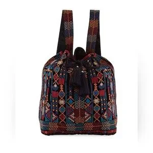 Johnny Was | Bags | Johnny Was Cleo Velvet Drawstring  display picture 1